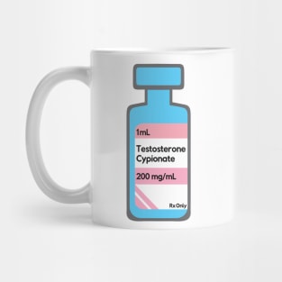 Testosterone Vial - Trans Pride Mug